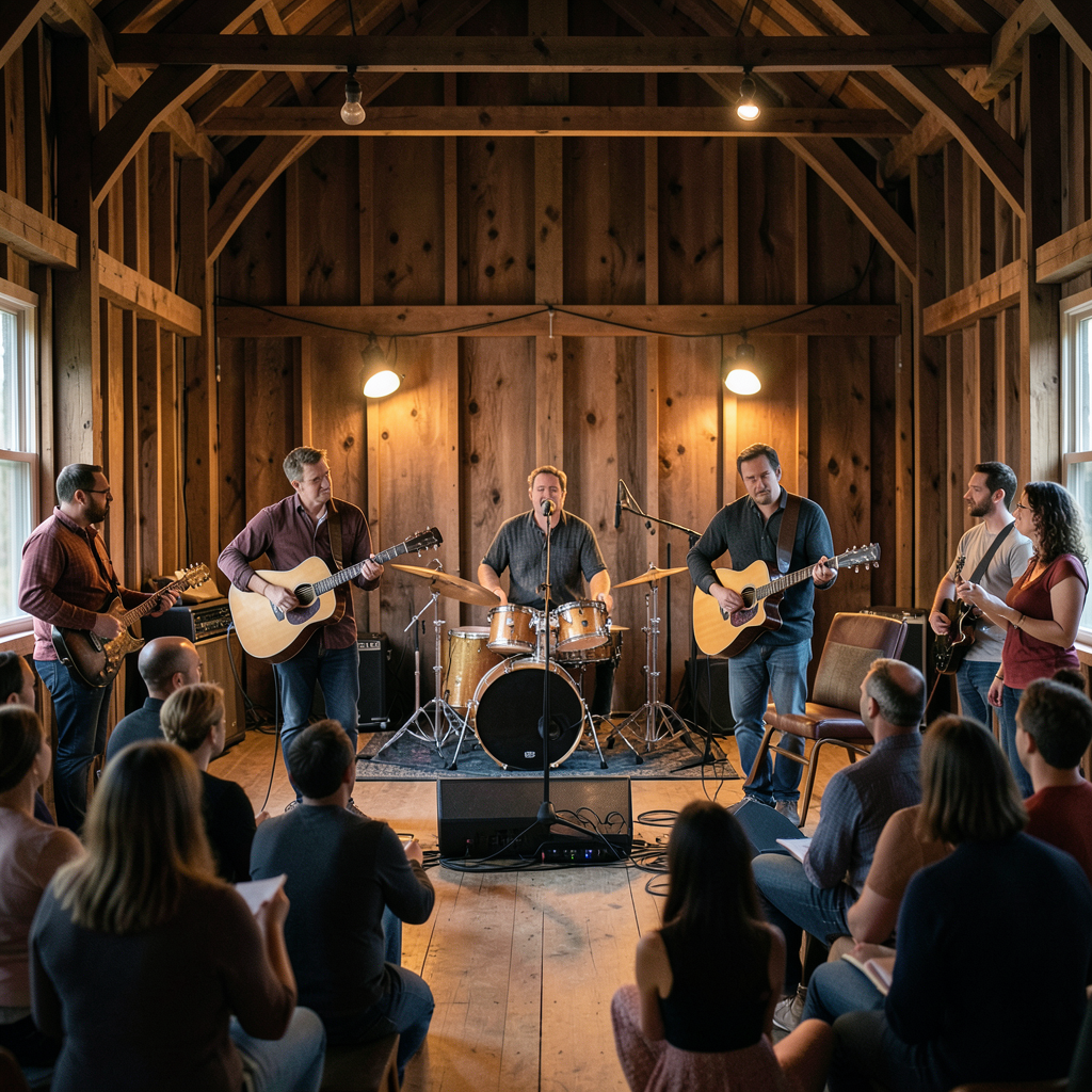 Brooklyn and Oxfordshire bands bring transatlantic country-rock to Wallingford's Snug Barn